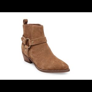 Steve Madden ankle boots chestnut suede